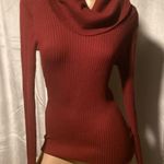 it's our time  Red Cowl Neck Sweater M Photo 0