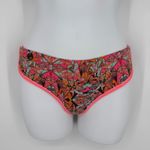 Maaji ‎ Bikini Set Size Small Pink Orange Geometric Print Swimsuit Tropical Beach Photo 3