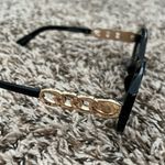 Frame Black Round  Chain Sunglasses Photo 3