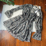 Joie  Manning Long Sleeve Dress NWT  Paisley Pattern Size Small Photo 0