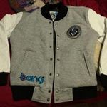 Bang Energy Varsity Jacket Gray Photo 1