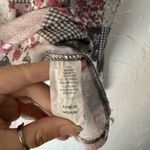 Andree by Unit ‎ Sweater Womens Medium Floral Patchwork Pullover Soft Top Photo 4