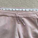 ZARA  Light Brown Joggers Sweatpants Pants Stretchy Textured Size Medium GUC Photo 4