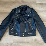 VICI  Faux Leather Jacket Sz M Photo 0