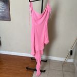 House Of CB 'Marcia' French Pink Ruffle Mini Dress NWOT size L longer Photo 10