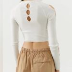Urban Outfitters NWT UO Ulla Cutout Cropped Sweater Photo 1