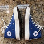 Converse  Chucks x Comme des Garcons Play Sapphire Blue High Top Sneakers Shoes Photo 3
