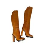 Gucci   Brown Calfskin Lifford Over the Knee High Classic Boots in cocoa sz 35.5 Photo 2