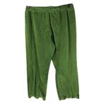 SB Active Womens Y2K Velour Lime Green Drawstring Pants Size L Size L Photo 1