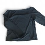 Old Navy  Blue Fitted Short Sleeve Bodysuit Photo 2