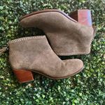 Toms  gray women’s heeled booties size 7.5 Photo 1