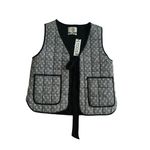 Stoosh  Daisy Print Quilted Bow Vest Size Medium NEW NWT Photo 7