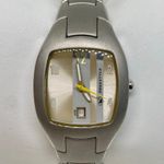 Freestyle USA women silver tone date watch 26mm quartz analog size 6” running Photo 0