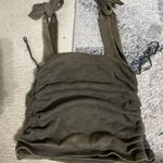 Free People NWOT  Boulevard Tank XS oregano Photo 7