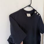 Sézane Sèzane Emy Black Midi Dress Photo 9