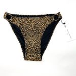 Faithfull the Brand FAITHFUL THE BRAND Cheetah O-ring High Rise Bikini Bottoms Photo 2