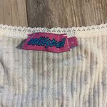 Edikted White floral print  top Photo 1