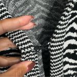 Zebra Print Cardigan Black/White Size X-Large Chico's Size 3 Photo 5