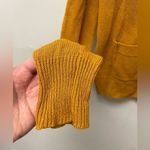 Silence + Noise Urban Outfitters  Shrunken Yellow Cropped Cardigan Size S Photo 3