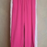 OTOS Activewear Womens Barbie Pink stripe Nylon W/Drawstring Ankle pants|Size:L Size L Photo 3