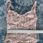 La Perla Bodysuit XS Lace Vintage Bustier Coquette Romantic Boudoir Italy Pin Up Photo 14