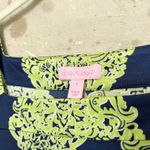 Lilly Pulitzer Silk Stretch Dress in Newport Navy Blue Photo 1