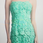 Zac Posen  Tiered Guipure Lace Minidress Size S Photo 0