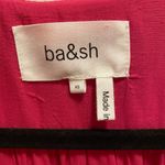 Ba&sh  Pink & White Ulia Floral Wrap Mini Dress Size XS New Without Tag Photo 8