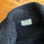 Marine layer  Quebec Sherpa Jacket Faux Suede Fuzzy Shearling Boxy Black medium Photo 6