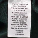 Treasure & Bond  Asymmetrical Off Shoulder Sweatshirt NWT Green Gables  Size XS Photo 4