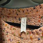 L LOVE  | Pink confetti puff sleeve sweater Photo 1