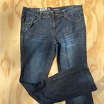 Mossimo Supply co Low Rise Straight Leg Jeans Women’s Size 13 Blue Denim Photo 2