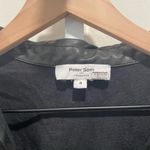 Peter Som  x RTR Faux Leather Shirtdress Size 4‎ Photo 3