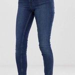 Cheap Monday High Skin Blue Blue High Rise Skinny Denim Jeans Photo 0
