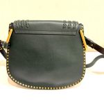 NWT Chloé Hudson Tassel Leather Crossbody Bag Intense Green Women's Small Photo 3