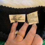 Lee Kithie sequins black sweater vintage size L Photo 6