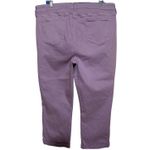 NYDJ  Fit Is Every Thing Women's High-Rise Light Purple Cuffed Jeans Size 18 Photo 1
