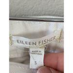 Eileen Fisher High Waist Slim Leg Jeans in White Made in Portugal Photo 9