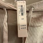 Victoria's Secret Women's Pink/Beige Ribbed Velour Hoodie Jacket Size M Photo 8