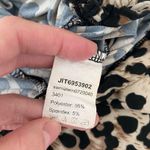 SheIn Leopard Highwaisted Biker Shorts With Drawstrings Photo 5