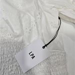 LPA Melita Top in White Large Photo 3