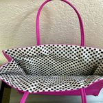 Lancôme Pink Polkadots Tote & Cosmetic Bag Photo 2