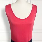 Andrea Orange & Navy Blue Maxi Tank Dress Sz XL Photo 3