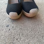 Torrid   Closed Toe Espadrille Wedge - Black (WW) 8.5WW Photo 4