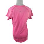 Lululemon Women's Pink Short Sleeve Swiftly Shirt Size 10 Photo 4