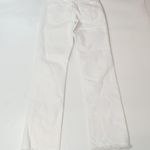 MOTHER The Mid Rise Dazzler Ankle Fray in Fairest Of Them All Size 24 White Photo 12