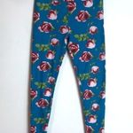 LuLaRoe  ladies lightweight stretch leggings size small cute floral lightweight Photo 0