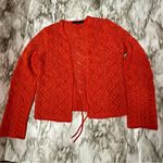 The Limited  Y2K Sz M Wool Blend Shrug Rusty Orange Boho Witchy Fairycore Softy Photo 1