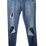 AG Adriano Goldschmied AG Goldschmied legging Ankle crop skinny sequin Jeans 28R A3 Photo 0