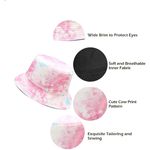Tie Dye & Black Cotton Reversible Bucket Hat One Size Multiple Photo 2